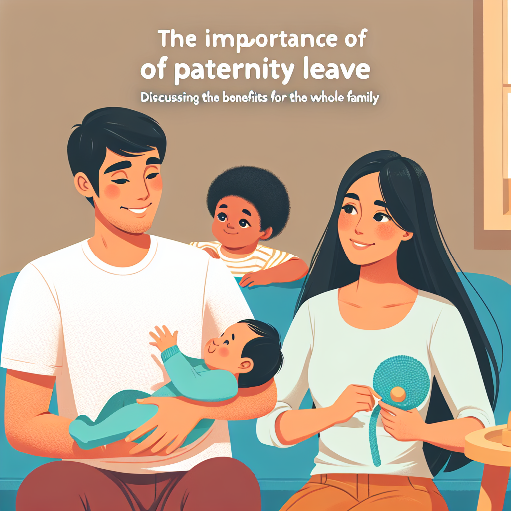 The Importance of Paternity Leave: Discussing the benefits for the whole family.